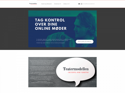 teatermodellen.dk snapshot