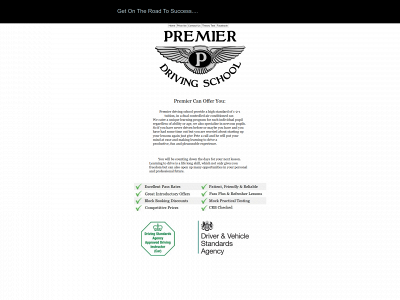 premier-drivingschool.com snapshot