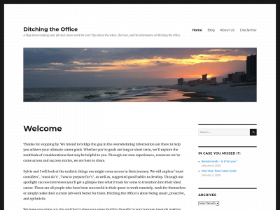 ditchingtheoffice.com snapshot