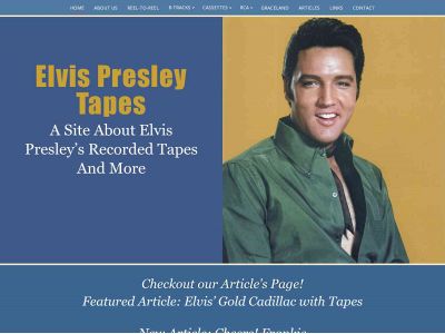 elvispresleytapes.com snapshot