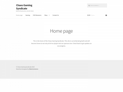 chaosgamingsyndicate.com snapshot