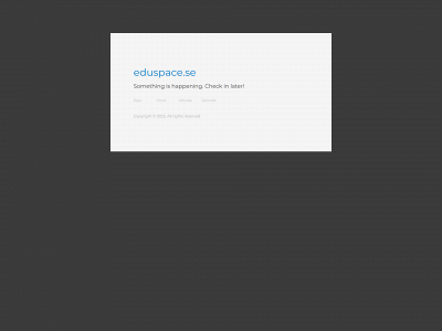 eduspace.se snapshot