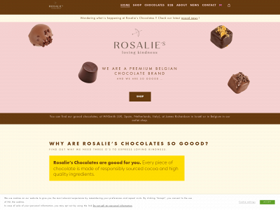 josephs-chocolates.com snapshot