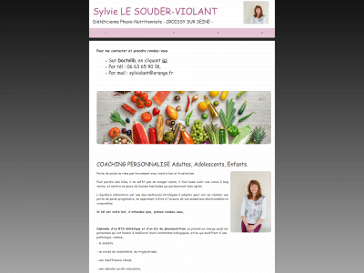 dieteticienne78.fr snapshot