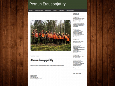 pernunerauspojat.fi snapshot