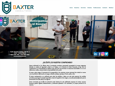 baxter.pe snapshot