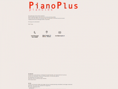pianoplus.nl snapshot