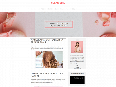 cleangirl.se snapshot