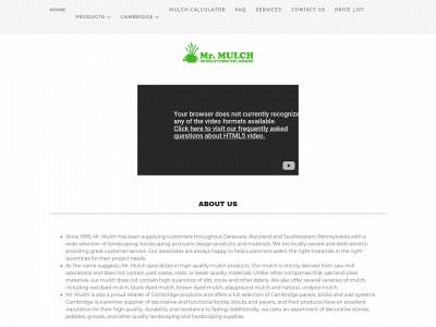mrmulchdelaware.com snapshot