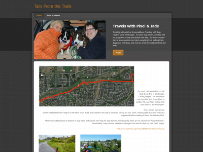 tailsfromthetrails.net snapshot