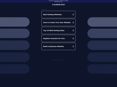 localweb.tech snapshot