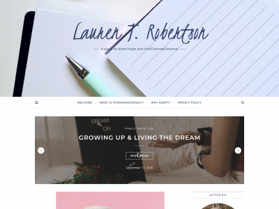 laurentrobertson.com snapshot