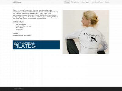abcpilates.dk snapshot