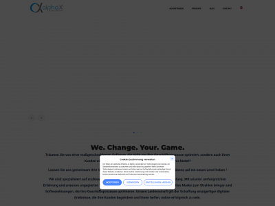 alphax.de snapshot