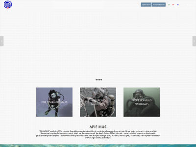 scubadiving.lt snapshot