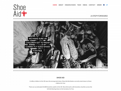 shoeaid.co.uk snapshot