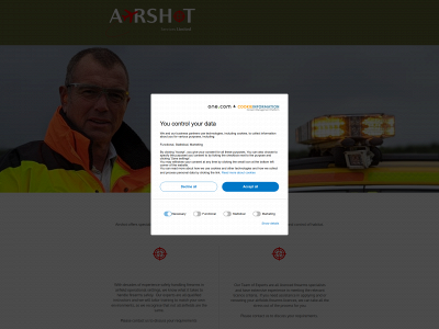 airshot-services.co.uk snapshot