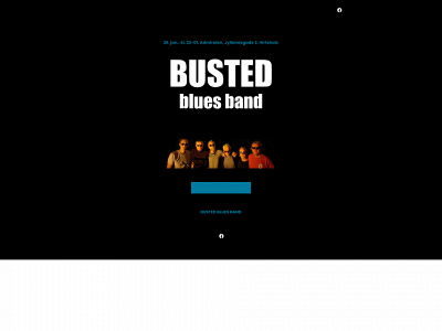 bustedbluesband.dk snapshot