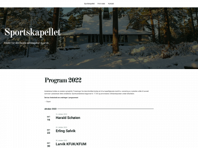 sportskapell.no snapshot