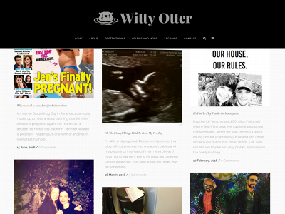 thewittyotter.com snapshot