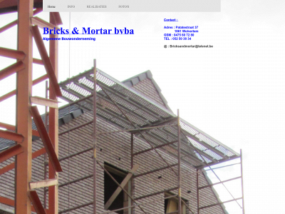 bricksandmortar.be snapshot
