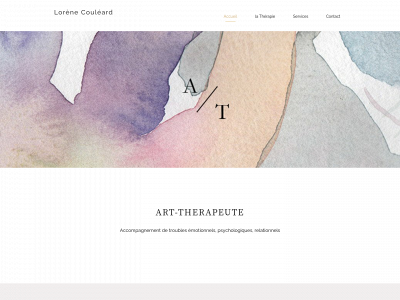 lorene-artherapeute.com snapshot