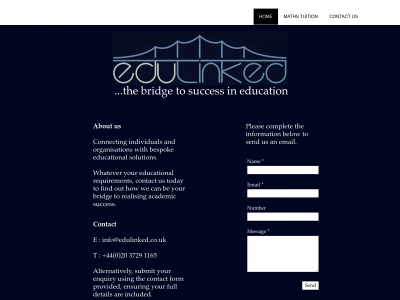 edulinked.co.uk snapshot
