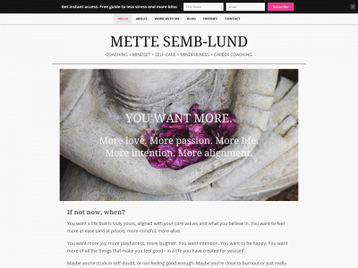 mettesemblund.no snapshot