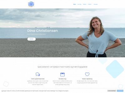 dinachristiansen.dk snapshot
