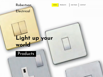 robertsonelectrical.co.uk snapshot