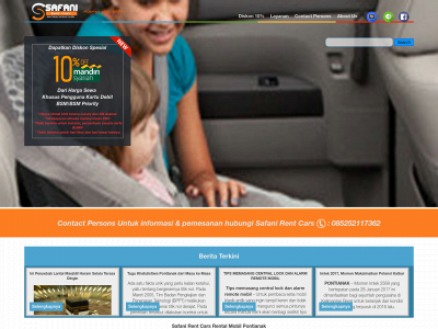 safanirentcars.com snapshot