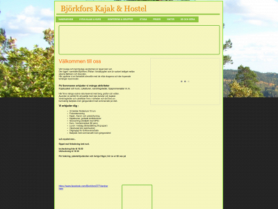 bjorkforskajak.se snapshot
