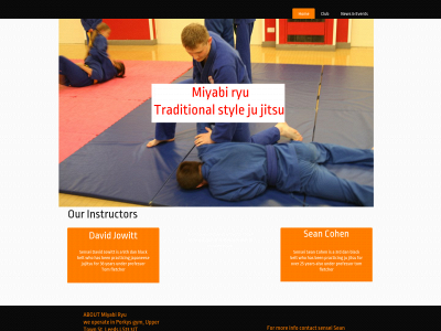 miyabiryu-jujitsu.co.uk snapshot