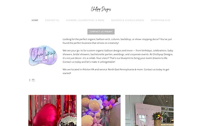 www.chollipopdesigns.com snapshot