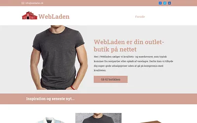 webladen.dk snapshot