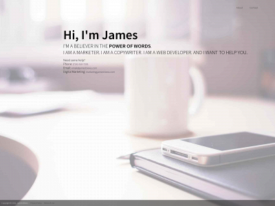 jamesblews.com snapshot
