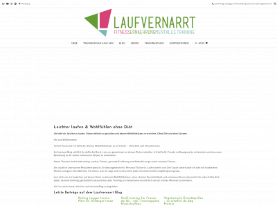 laufvernarrt.de snapshot