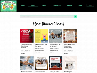 thegratefulnuts.com snapshot