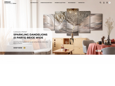 dreampaintings.eu snapshot