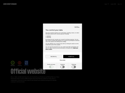 audiogroupdenmark.com snapshot