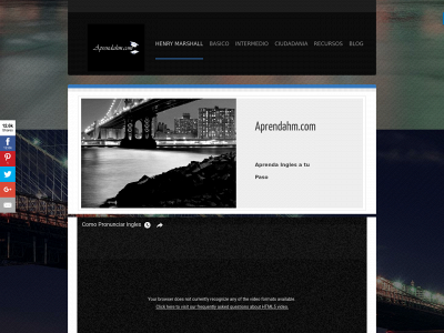 aprendahm.com snapshot