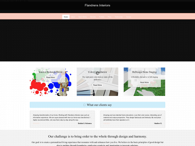 flandrensinteriors.com snapshot