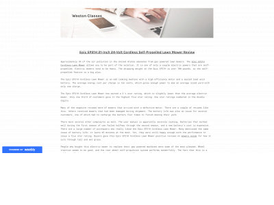 westonclasses.weebly.com snapshot