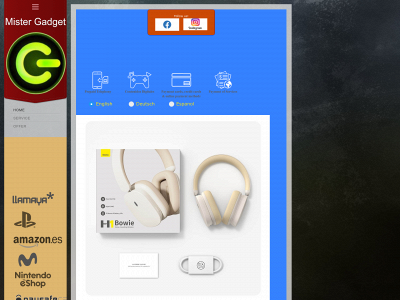 mister-gadget.es snapshot