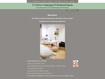 ocalme-massage.ch snapshot