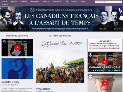 canadiens-francais.com snapshot