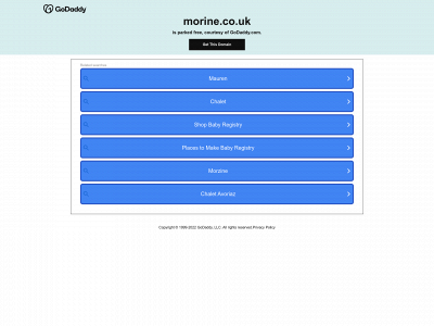 morine.co.uk snapshot