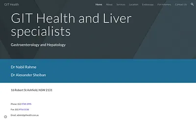githealth.com.au snapshot
