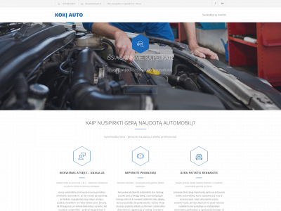 kokiauto.lt snapshot