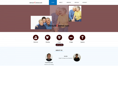 denturecentral.com snapshot